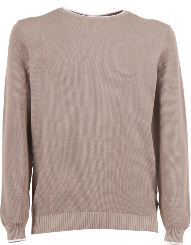 Classic Crew Neck Long Sweater