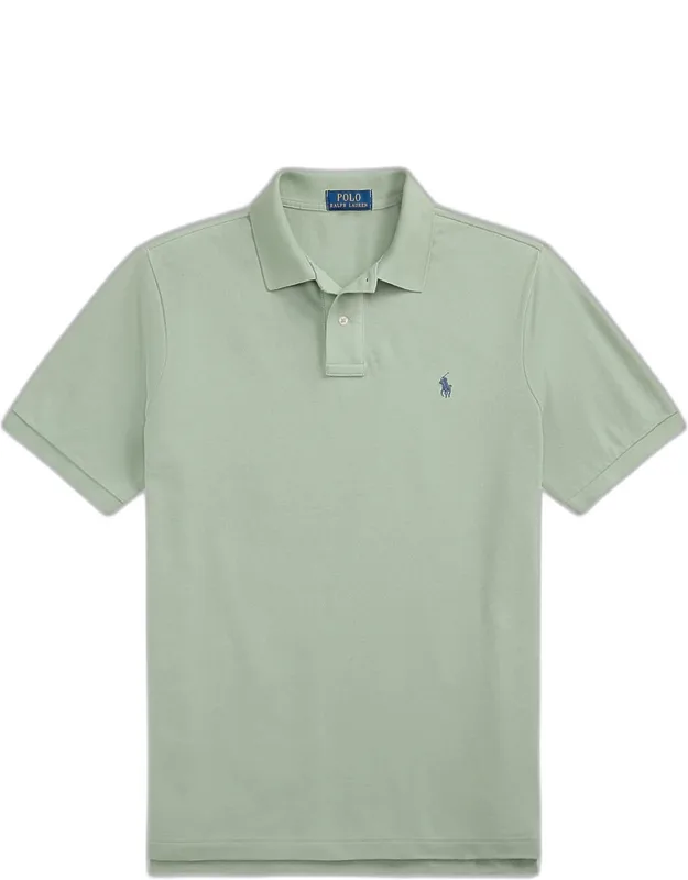 Basic Mesh Cotton Polo Shirt