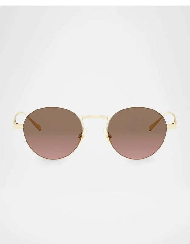 49mm Metal Round Sunglass