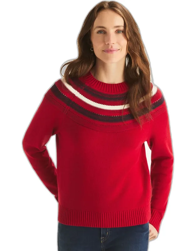 Striped Crewneck Sweater