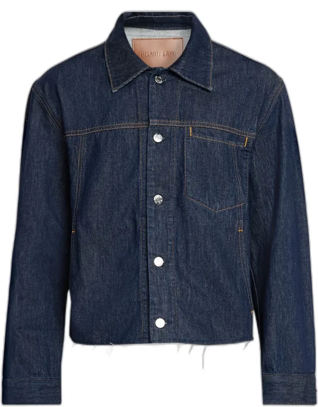 Brooklyn Denim Cropped Trucker Jacket