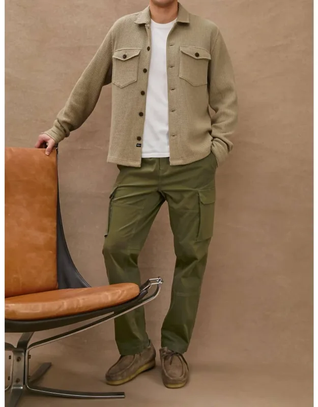 Cotton-blend Shirt Jacket