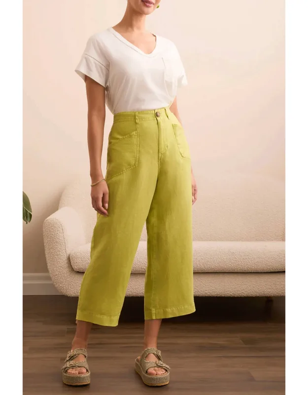 Flowy Wide Crop Pants
