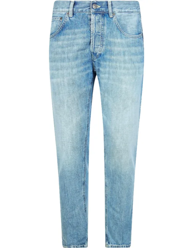 Light Blue Carrot Jeans