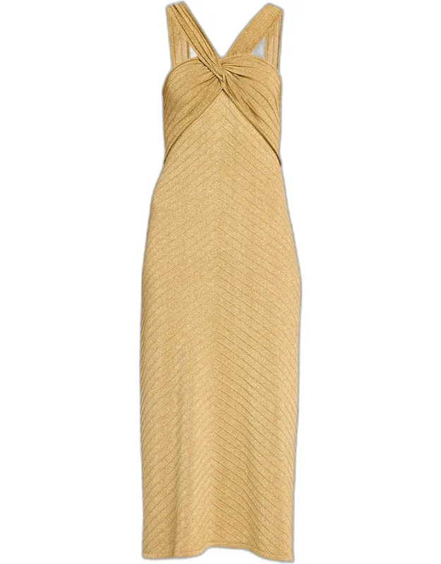 Glitter Midi Dress