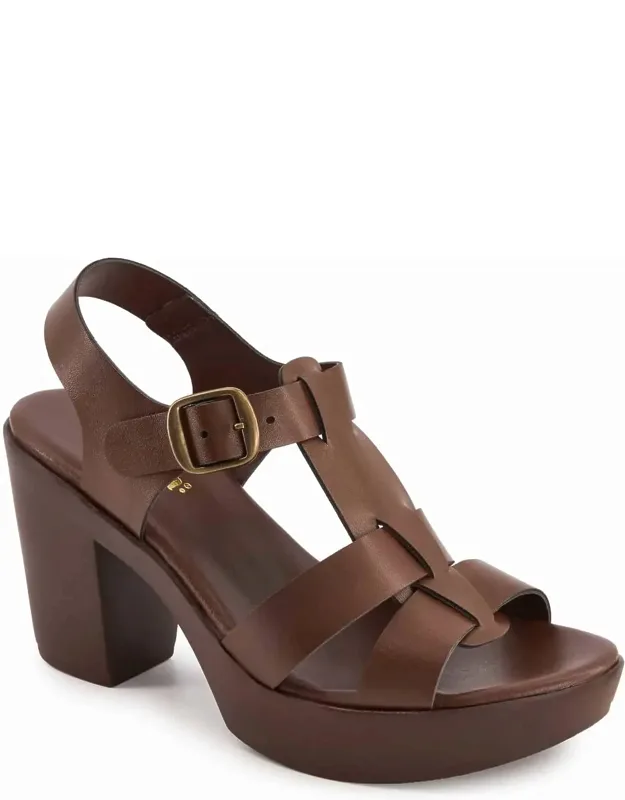 T-bar Platform Sandals