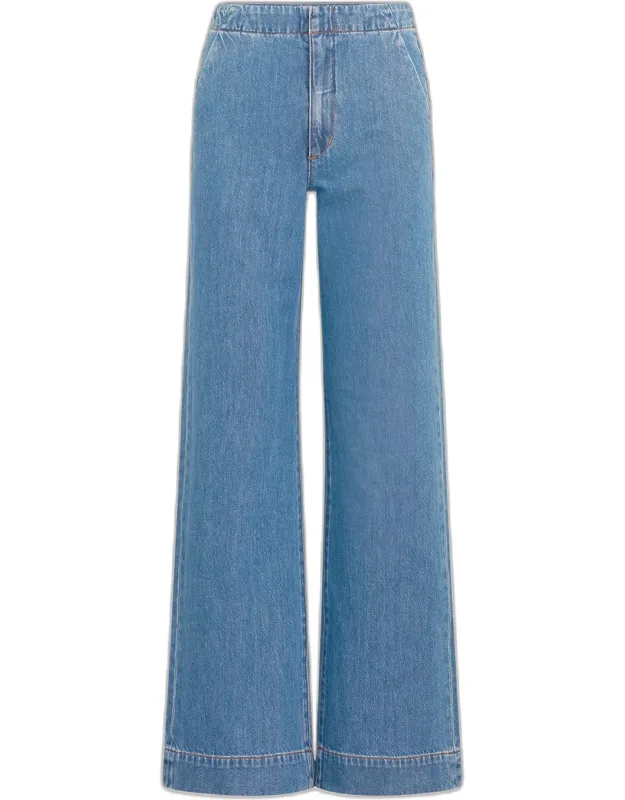 The Clean Denim Trousers