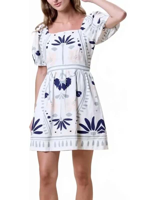Mariana Mini Dress - Easy And Flattering