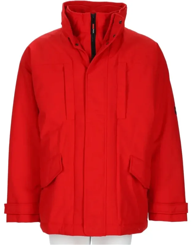 Vibrant Hooded Parkas With Boxy Silhouette
