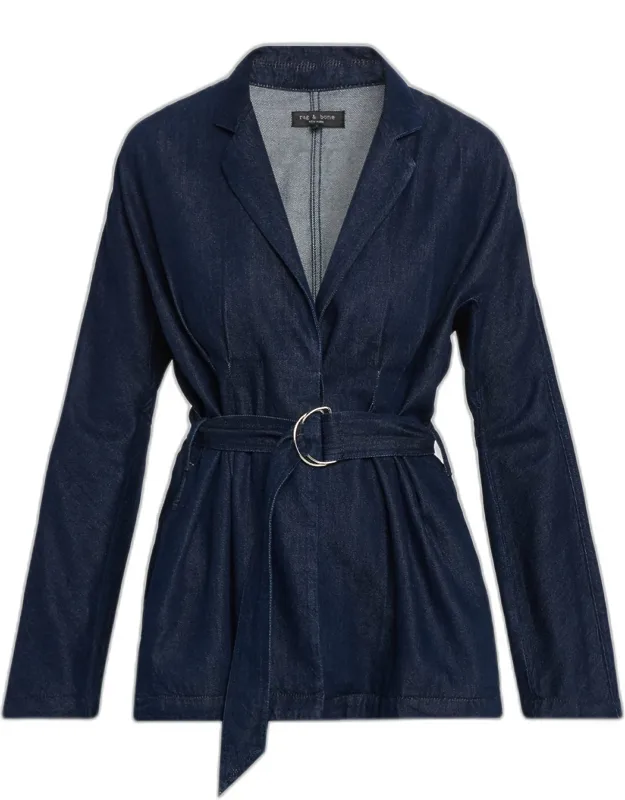 Ultra-featherweight Denim Blazer