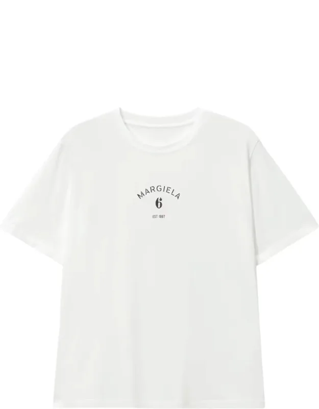 Front Logo Cotton T-shirt