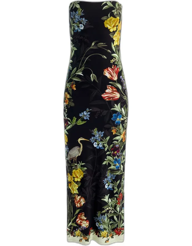 Delora Strapless Maxi Dress