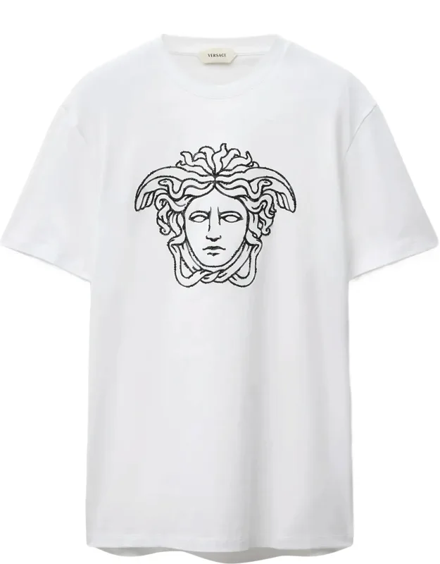 Embroidered Cotton T-shirt