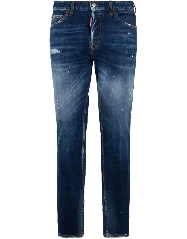 Distressed Denim Jeans