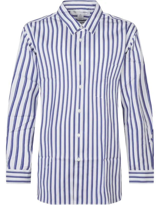 Classic Striped Button-down Shirt