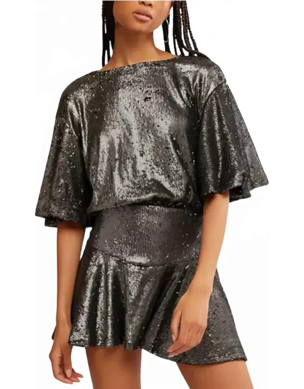 Sequin Mini Dress