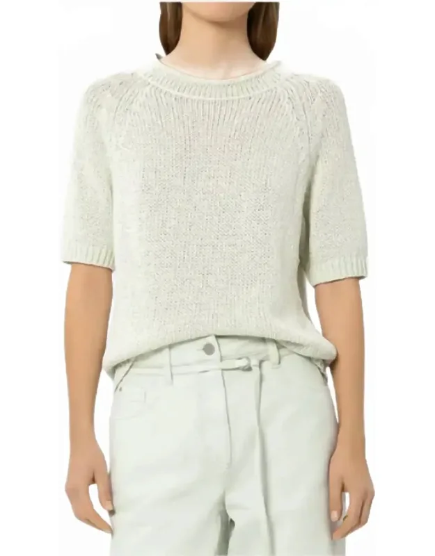 Crew Neck Cotton Sweater