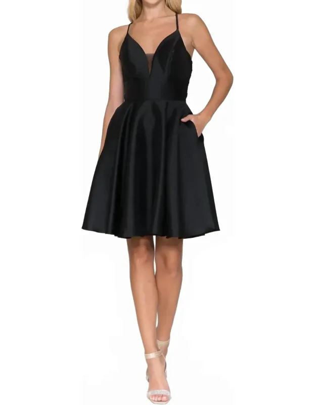 Mikado Pocket Dress