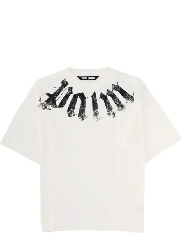 Distressed Printed T-shirt