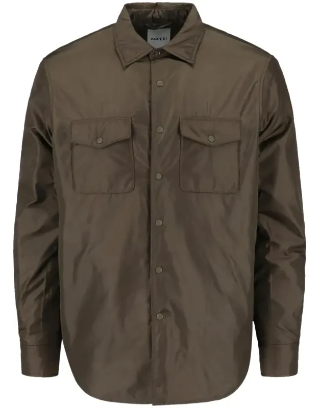 Nylon Shirt Jacket