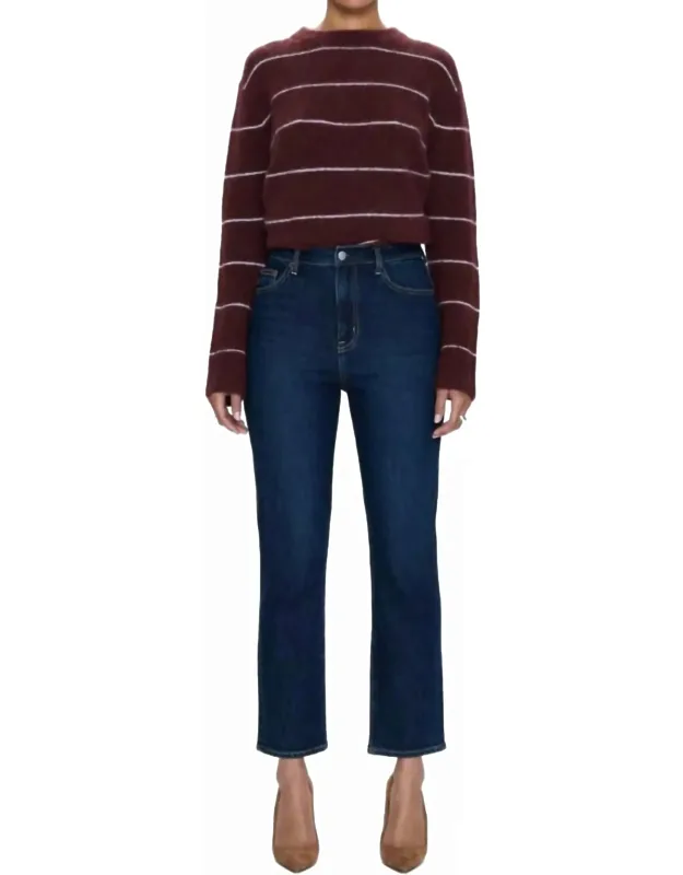 Slim Straight Leg Jeans