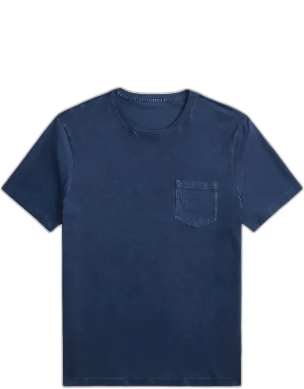Garment-dyed Jersey Pocket T-shirt