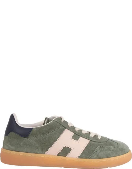 Cool Suede Contrast Logo Sneakers