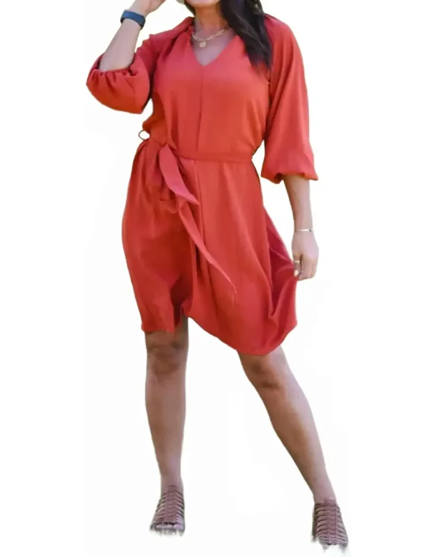 Hustle And Bustle Mini Dress