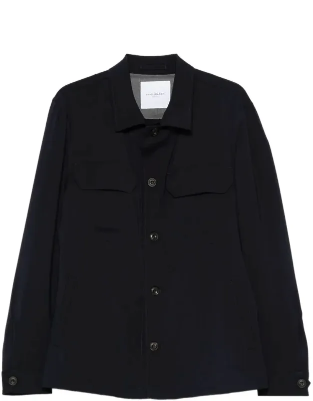 Minimalist Tailored Flap Jacket