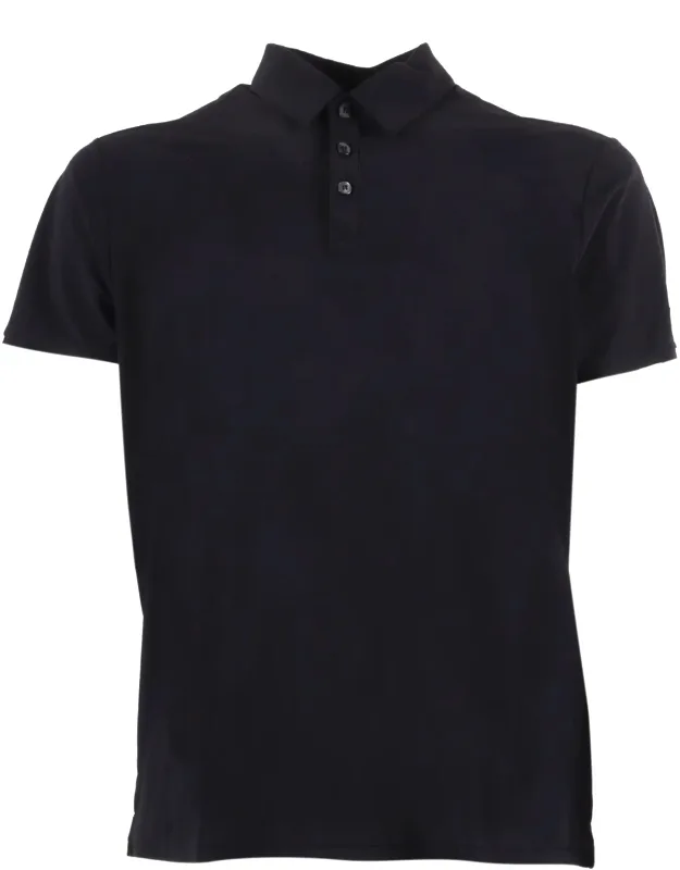 Square Polo Contrast Tag Shirt