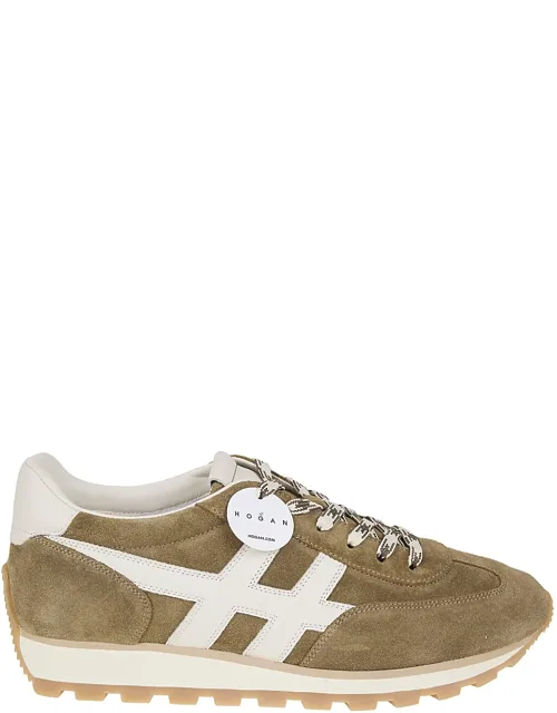 Low-top Suede Sneakers With Memory Foam Insole