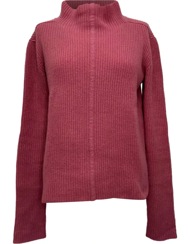 Ribbed Turtleneck Sweater