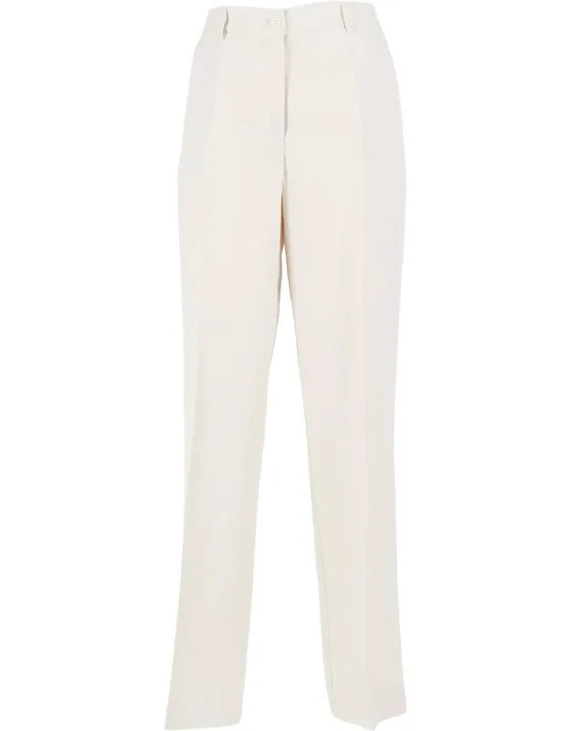 Straight Leg Smooth Sheen Pants