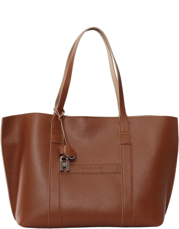 Textured Calfskin Tote Bag