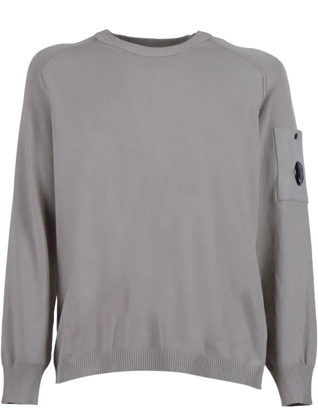 Relaxed Fit Crew Neck Sweater