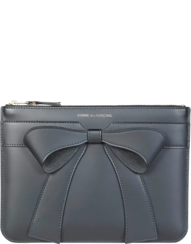 Big Bow Structured Bow Clutch
