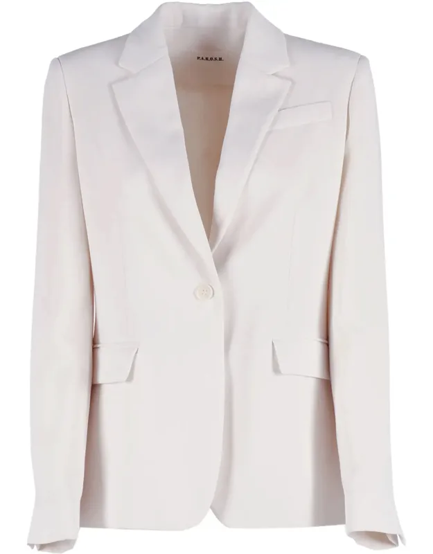 Tailored Single Breasted Notch Blazer