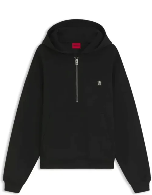 Zipper Neck Hoodie