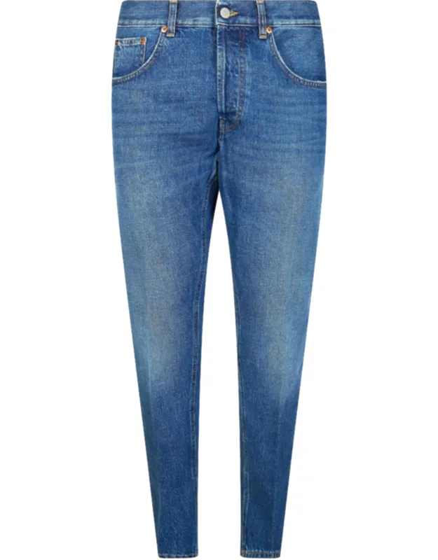 Whiskered Carrot Jeans