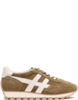 Suede Appliqué Sneakers