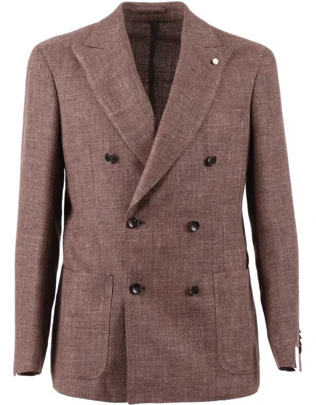 Linen Virgin Wool Drop 7 Blazer