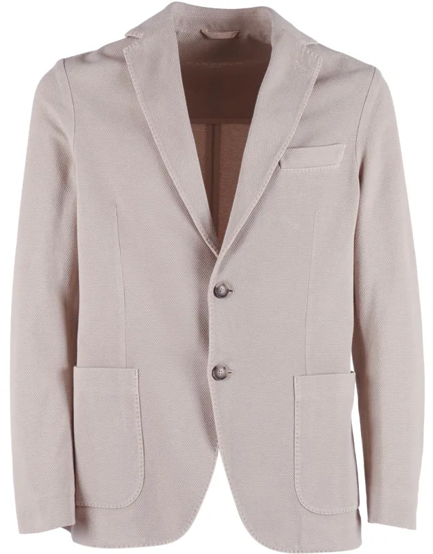 Textured Oxford Blazer