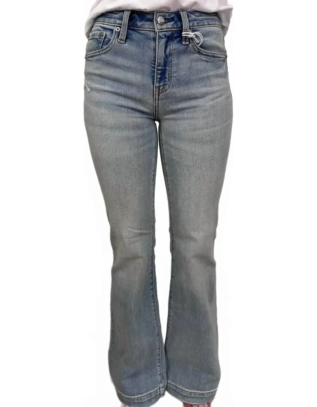 The Heartbreaker Mid Rise Flare Jeans