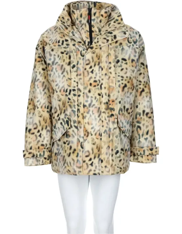 Loose-fit Parka With High Collar