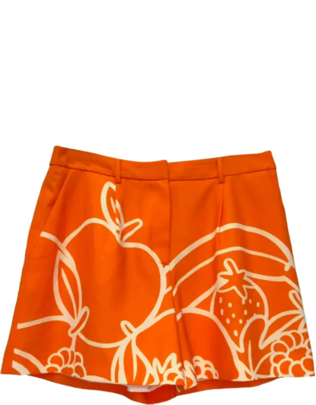 Boutique Fruit-print Shorts