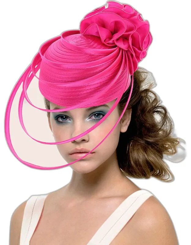Pointed Elastic String Dressy Hat