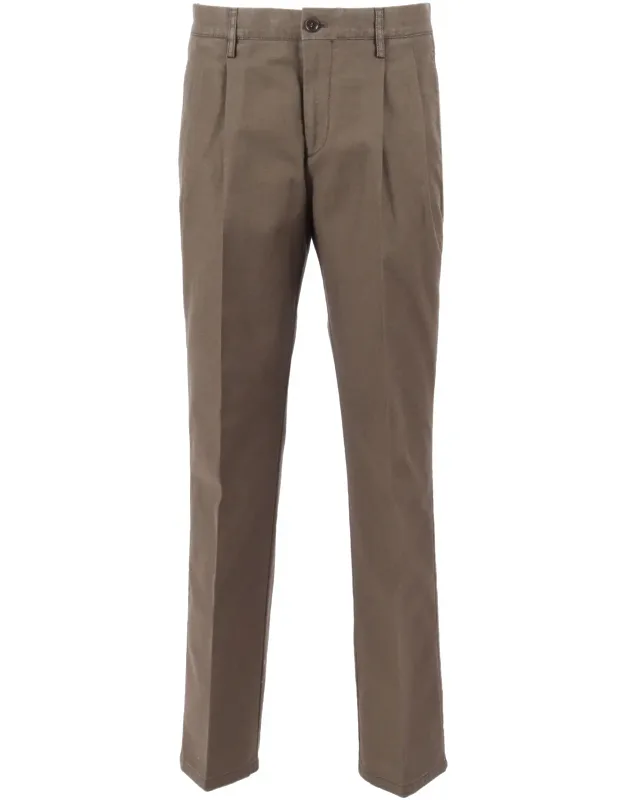 Tailored Matte Straight Leg Pants