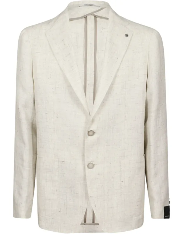 Linen Wool Blend Blazer