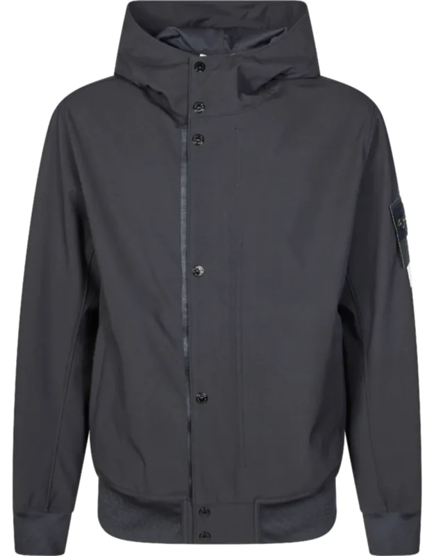 Cropped Matte Finished Fitted Parka