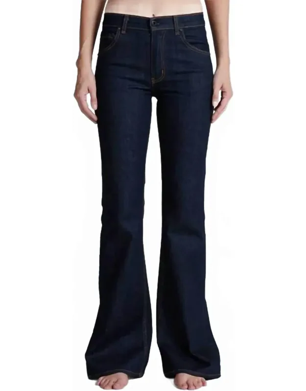 Bond Street Jean In Resin With Flared Leg Style And 34" Inseam